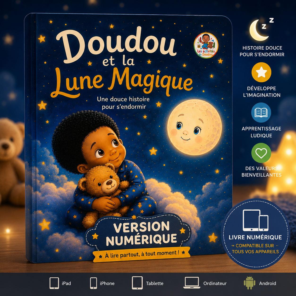 Livret NUMERIQUE "Doudou et la lune magique