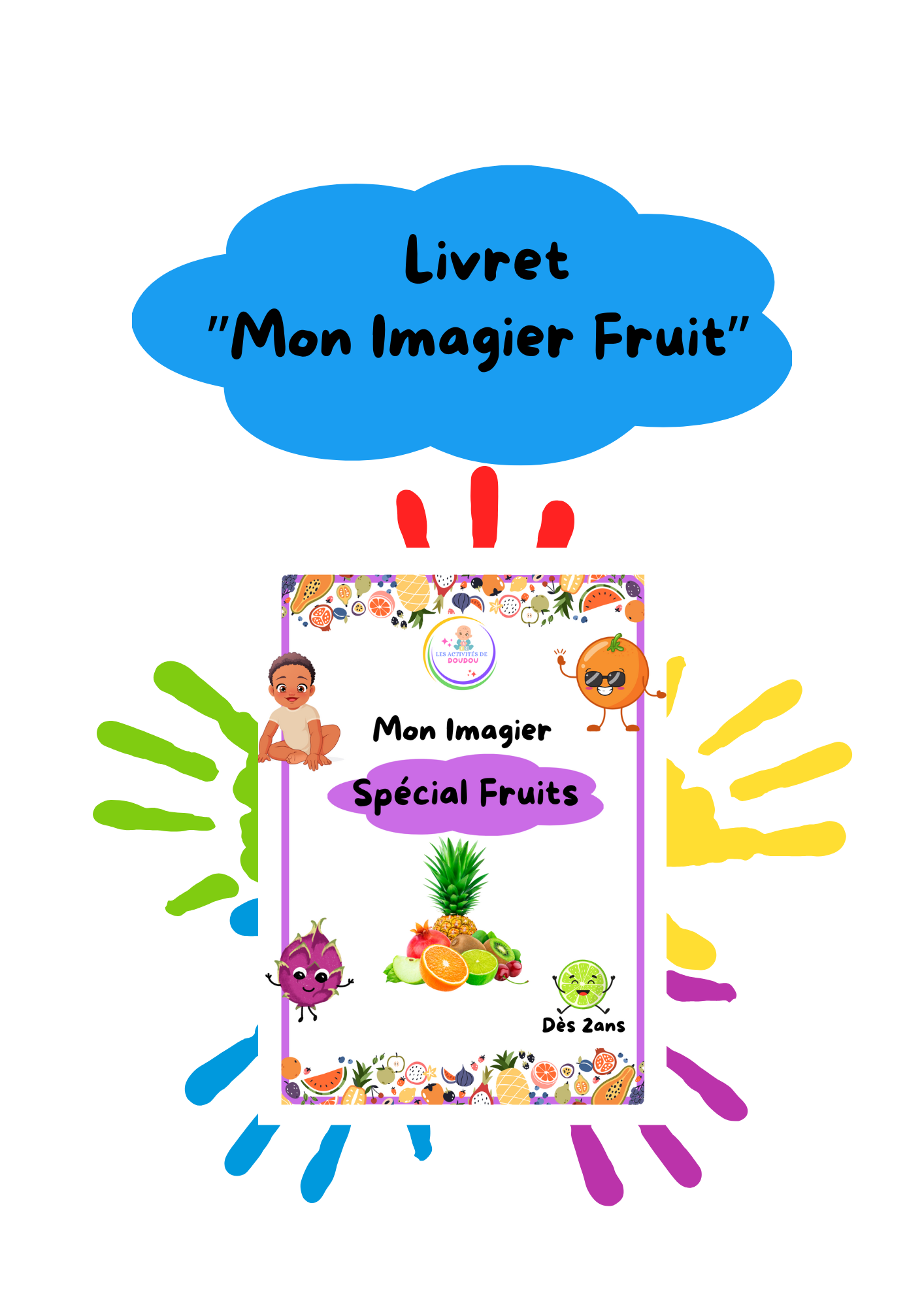 Livret "Mon Imagier spécial fruit"