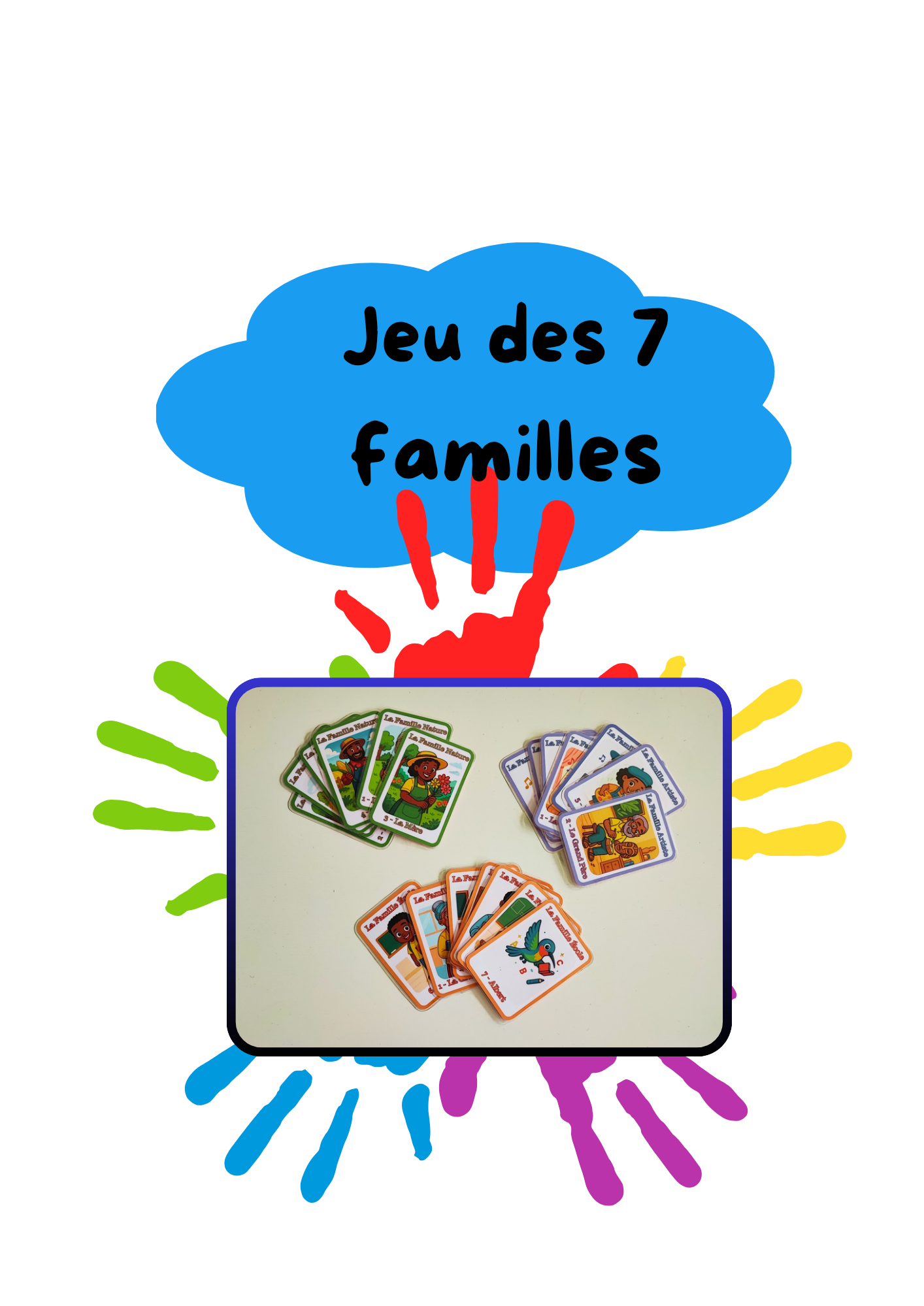 Jeu des 7 familles " Les Métiers"