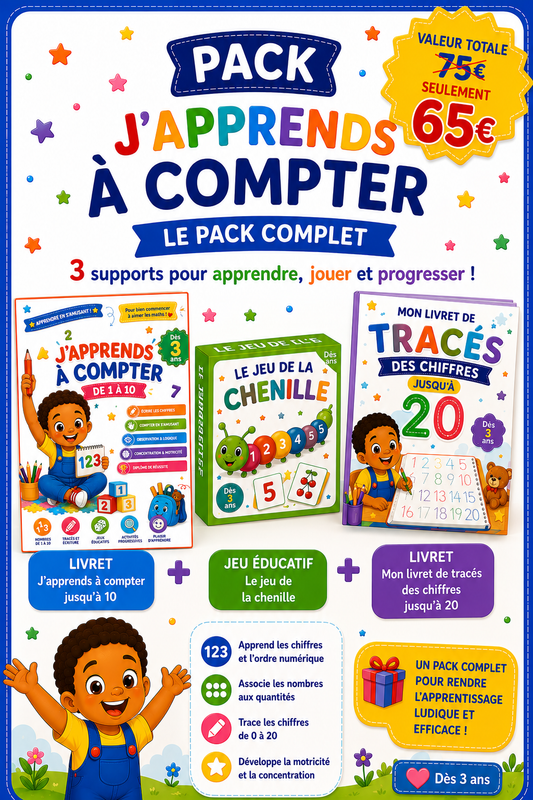 Pack J'apprends à Compter