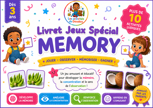 Livret Jeux spécial mémory
