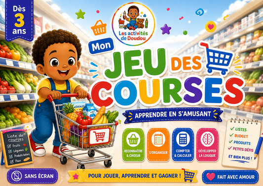 J'apprends à faire les courses