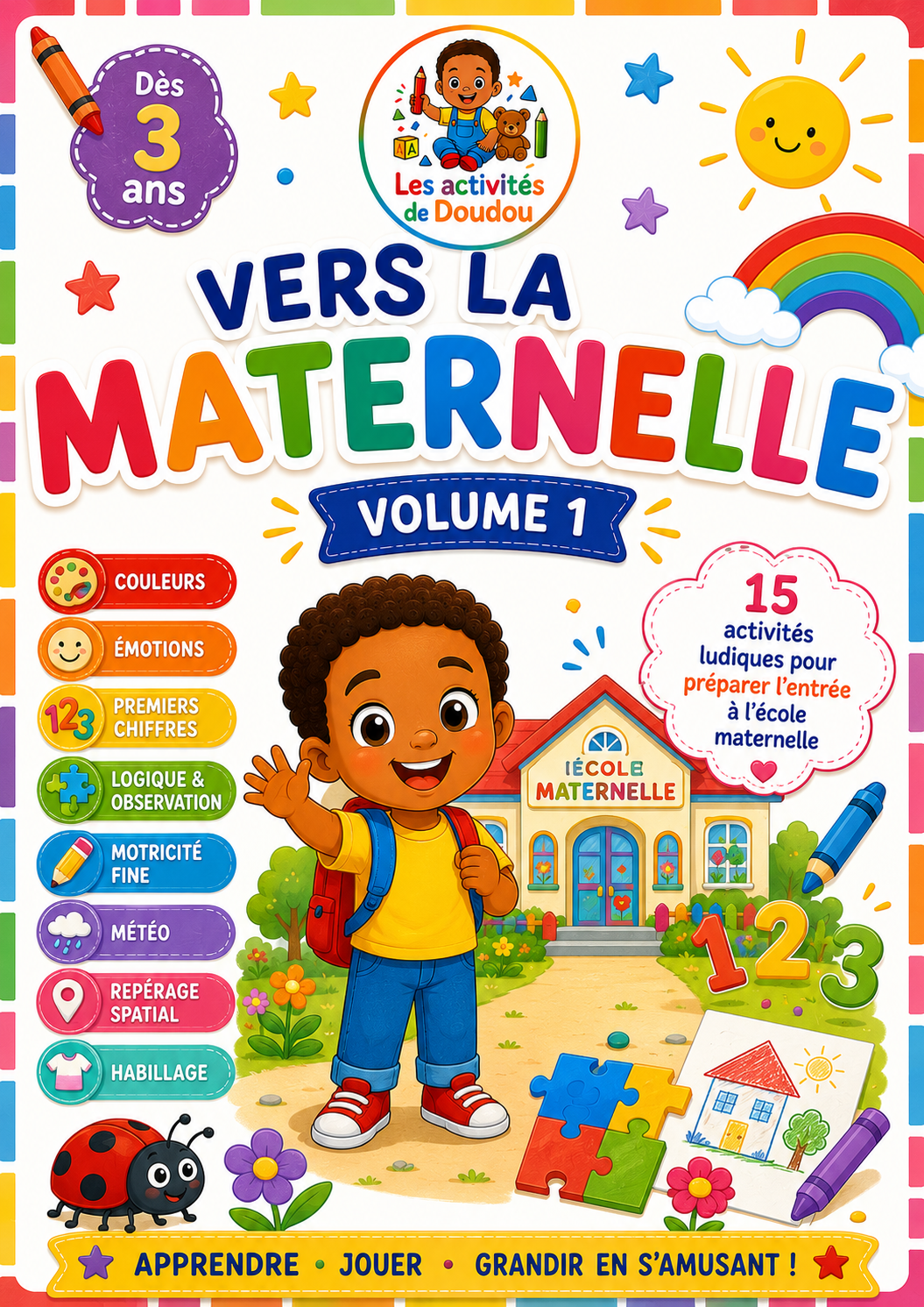 Livret d'activité "Vers la Maternelle Vol 1"