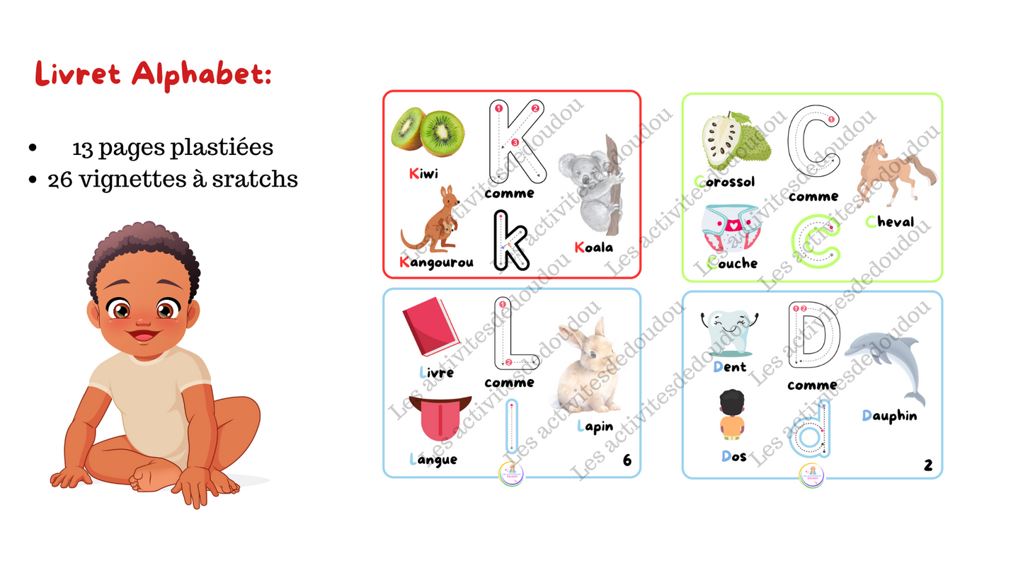 Livret J'apprends l'alphabet