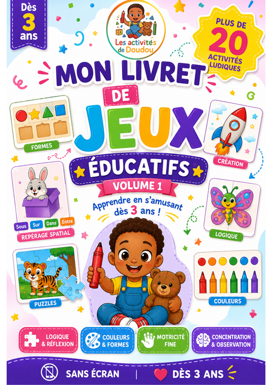 Mon Livret "JEUX Vol1"