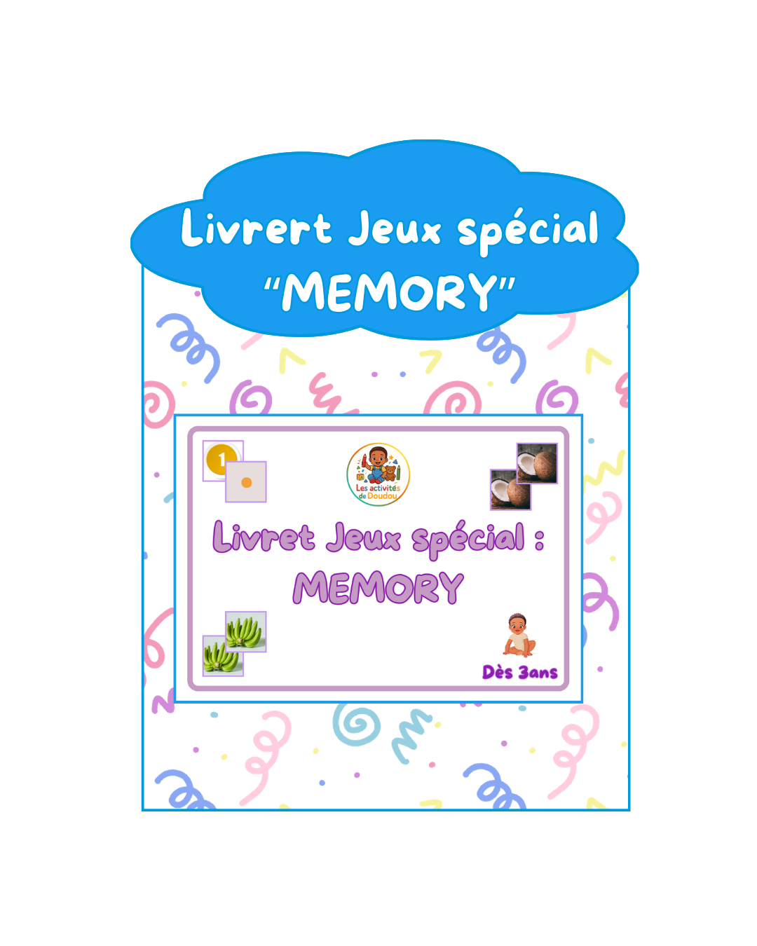 Livret Jeux spécial mémory