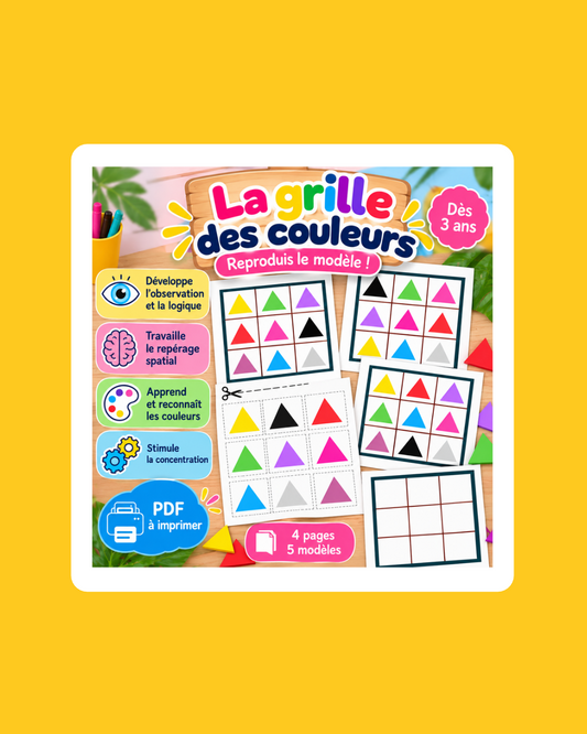 🌈 La grille des couleurs