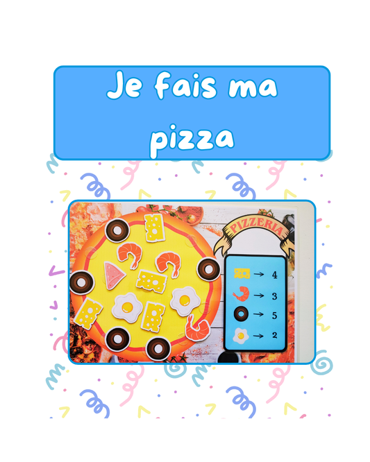Support " Je fais ma Pizza"