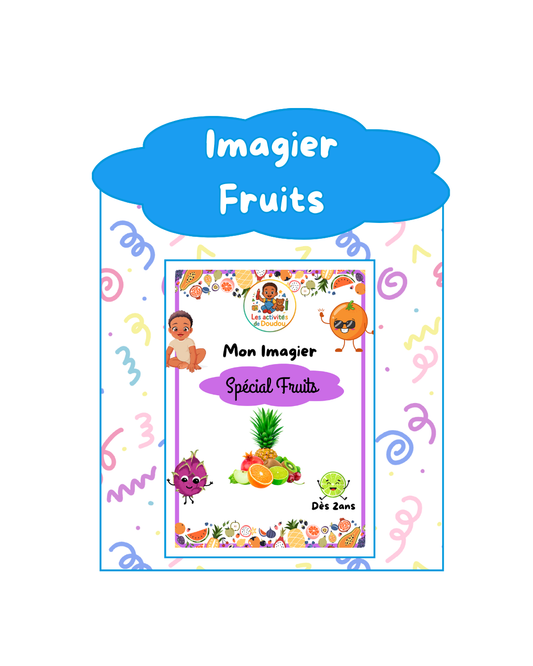 Livret "Mon Imagier spécial fruit"