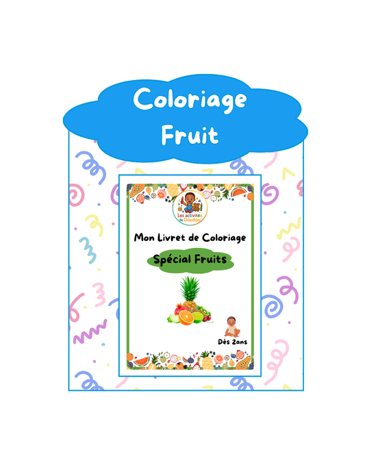 Mon livret de Coloriage - Livret Plastifié