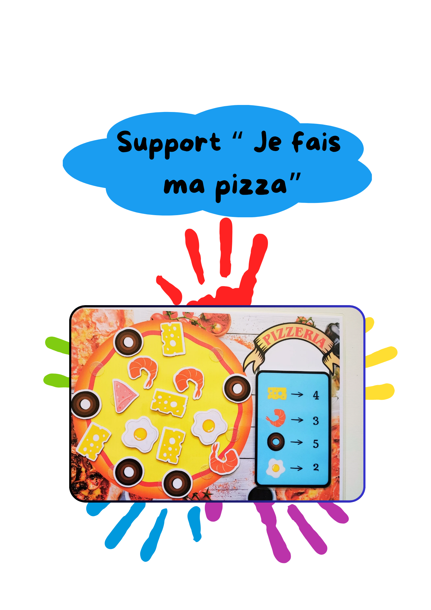 Support " Je fais ma Pizza"
